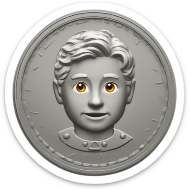 coin with name UT sticker