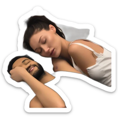 the weeknd sleeping with bella hadid sticker