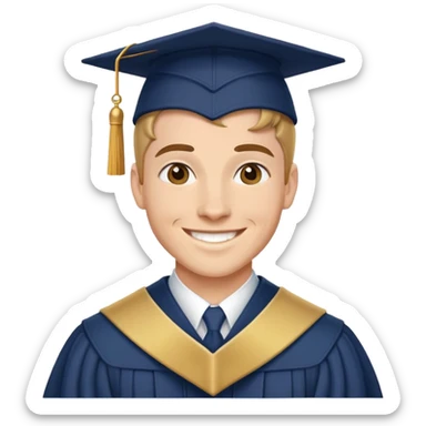 Notre dame grad gay  sticker