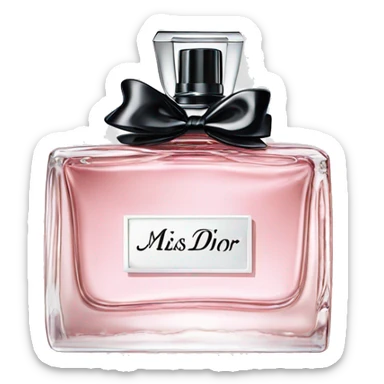 Miss Dior pefume  sticker