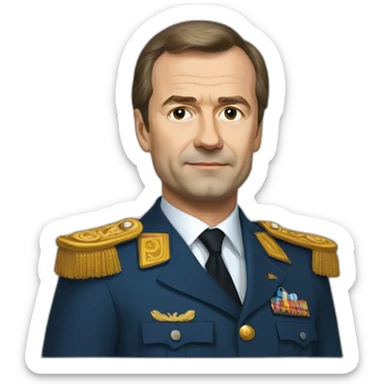 Dmitry Anatolyevich Medvedev sticker
