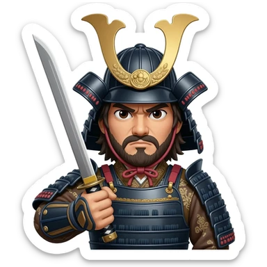 Samurai sticker