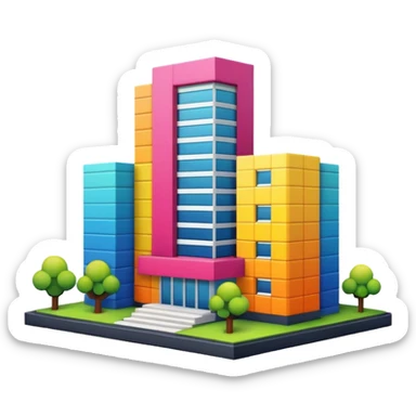 building emoji sticker