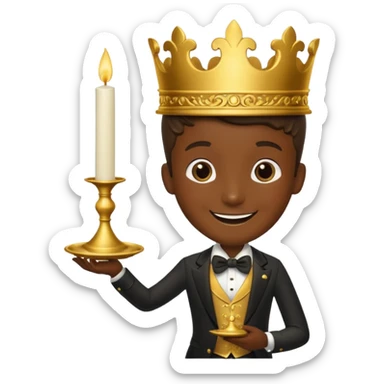 Character in Beauty and the Beast: Candlestick Butler Lumia sticker