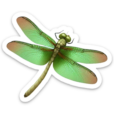Dragonfly sticker