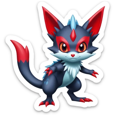  Weavile-Sneasel-hybrid (Full body) sticker