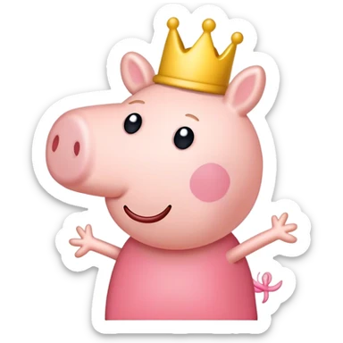 Pepa pig sticker