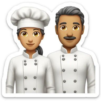 chef and architect sticker
