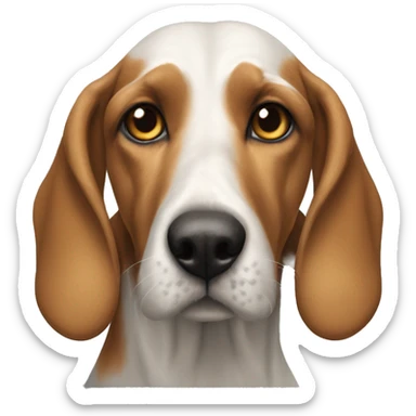 Realistic istrian hound  sticker