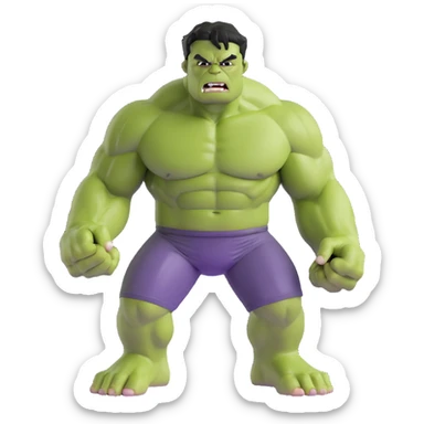 Hulk from Marvel sticker