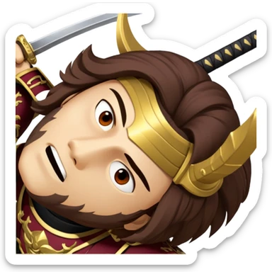 Samurai Leader sticker