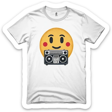 vintage band graphic tee shirt sticker