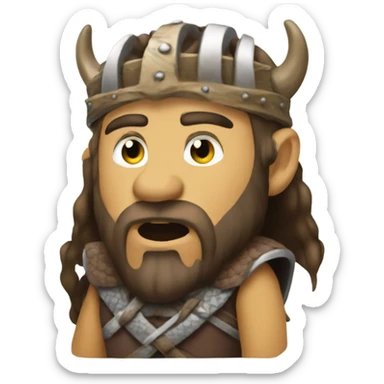 Vikings loosing to lions  sticker