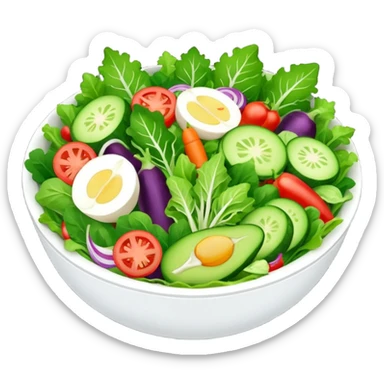 salad mix  sticker