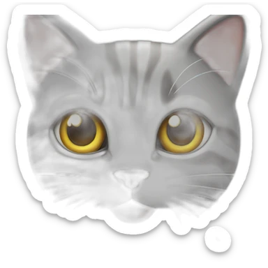 Un chat qui est choquer sticker