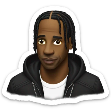 Travis Scott sticker