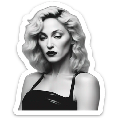 Madonna-vogue sticker