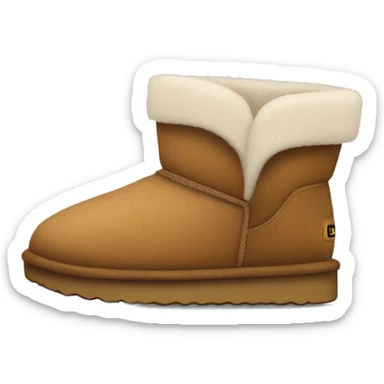 Ugg slippers sticker