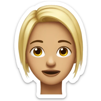 Woman is cry sticker