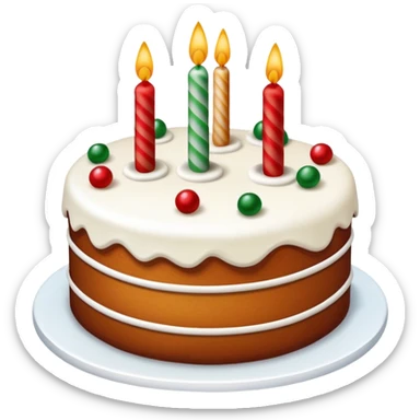 Christmas Cakes sticker