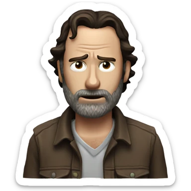 Rick Grimes  sticker