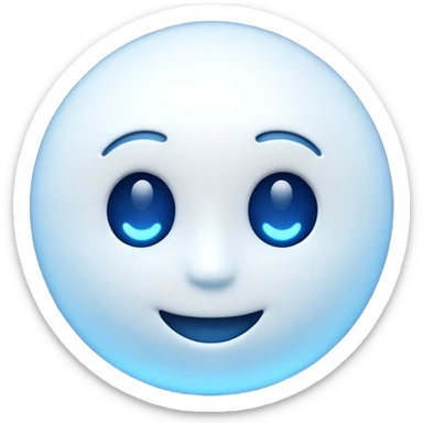 diffusion, llm, vlm관련 이모지를 만들건데 ai 네트워크느낌의 이모지 만들어 좀더 디퓨전 느낌나게  sticker