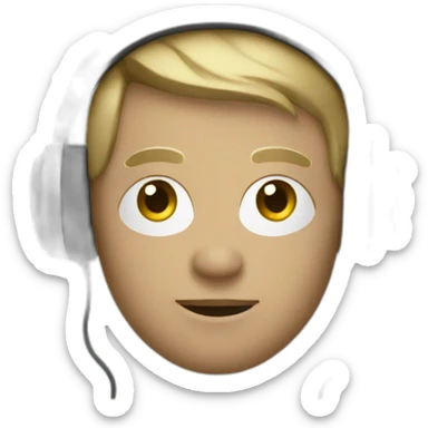 techno-music sticker