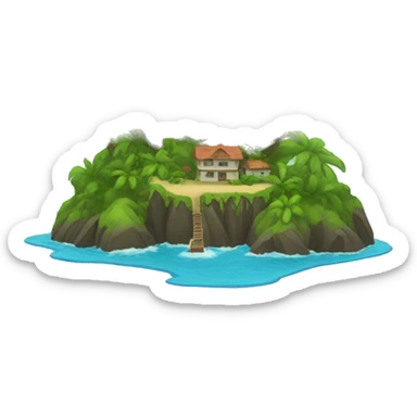 ISLAND sticker
