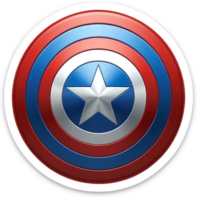 captain america shield emoji sticker