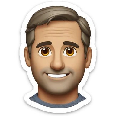 Steve Carell sticker