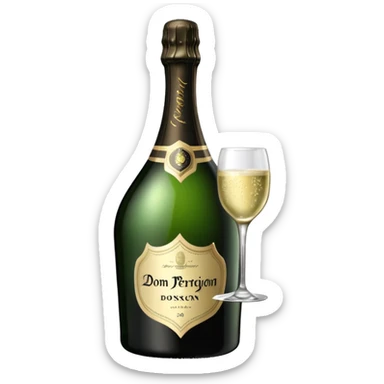 dom perignon sticker
