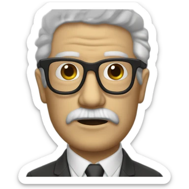salvador allende emoji zombi come cerebro sticker