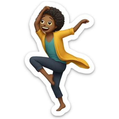 vovó dançando sticker