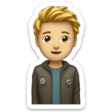 technology elements sticker