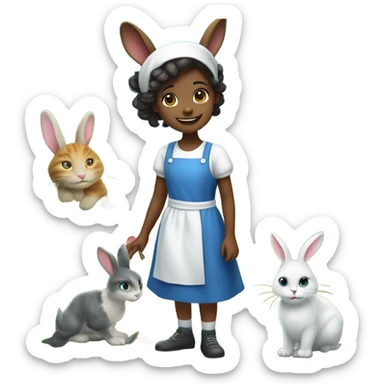 alice in wonderland sticker