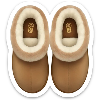 UGG slippers  sticker