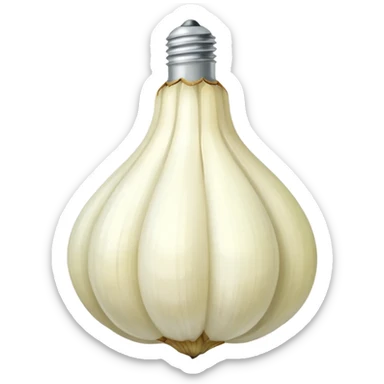 Garlic sticker