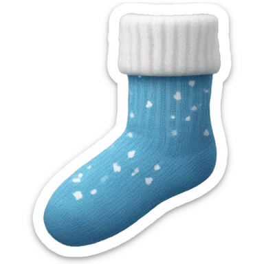 Winter socks sticker