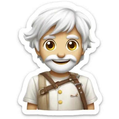 Malteser weiss sticker