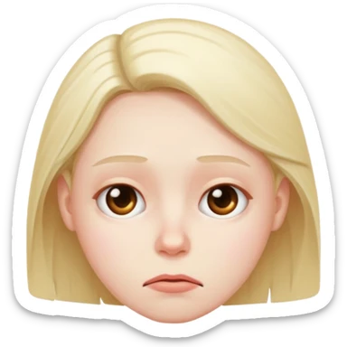 Persona aburrida sticker