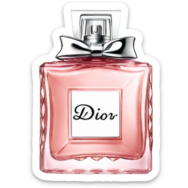 Miss dior perfume sticker