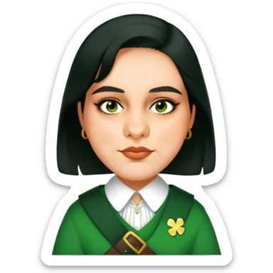 Wearing a Green Kilt sticker