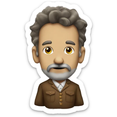 Peon de ajedrez de risa sticker