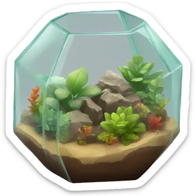 terrarium  sticker
