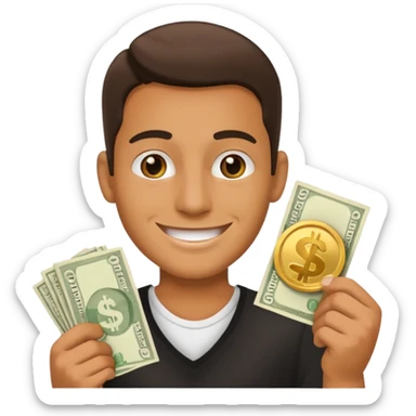 Ladron the money sticker