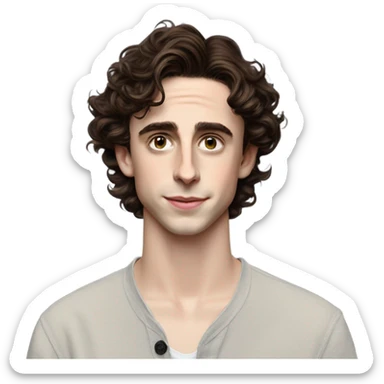 Timothee chalamet  sticker