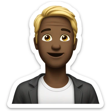 🙂 this emoji, but in silver sticker