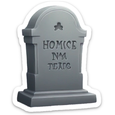 tombstone sticker