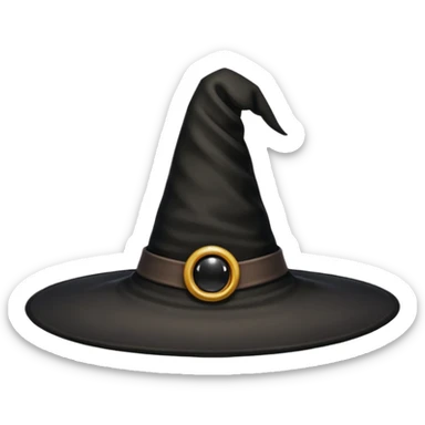 Witch Hat sticker