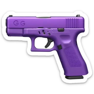glock 19 purple sticker